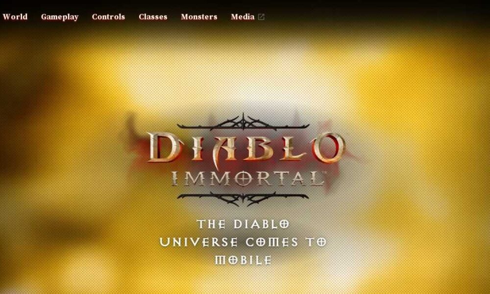 can you play diablo immortal on pc