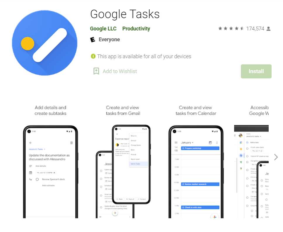 Google tasks